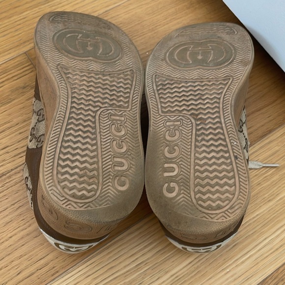 Gucci Brown and Tan Sneakers - Picture 8 of 8